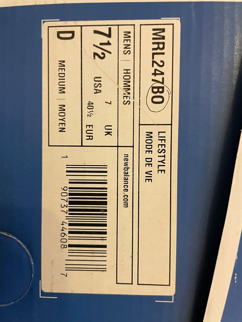 New Balance MRL247BO Carousell