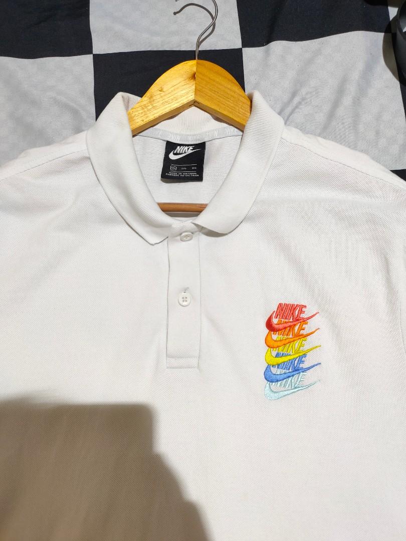 Nike multi color swoosh polo Men s Fashion Tops Sets Tshirts