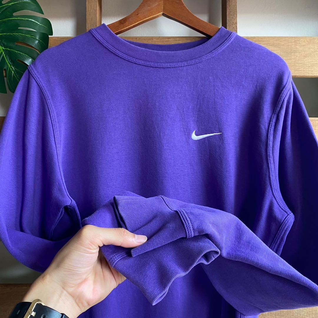 Nike best sale purple sweatsuit