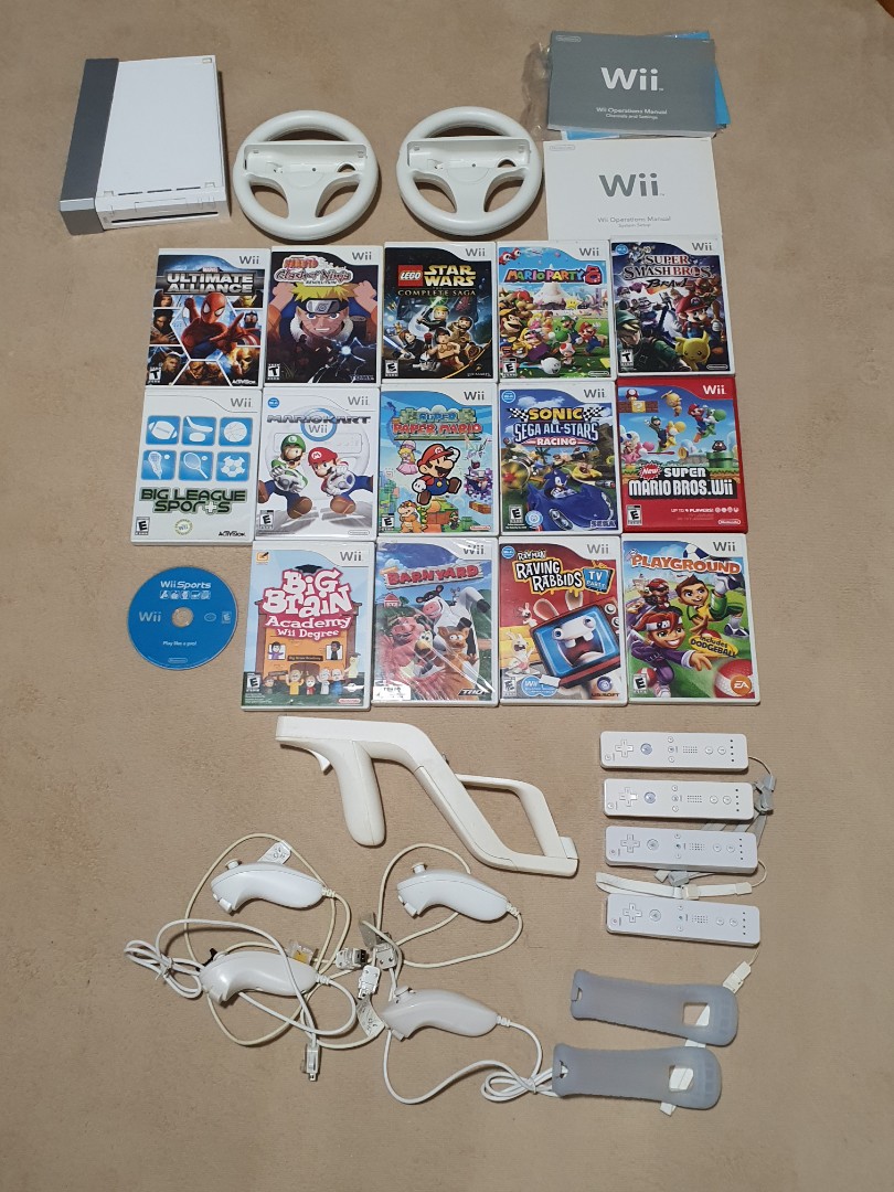 Nintendo wii bundle for sale deals