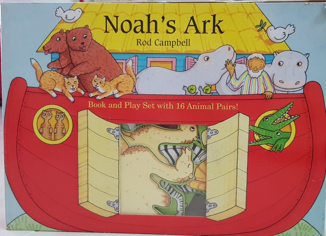 Noah's Ark Book and Play Set, Hobbies & Toys, Books & Magazines ...