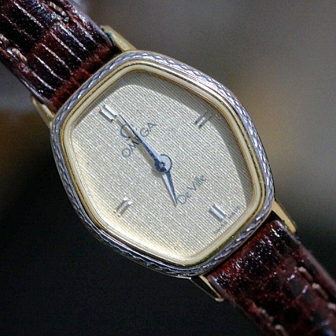 Omega De Ville LADIES Quartz 1387, Luxury, Watches on Carousell