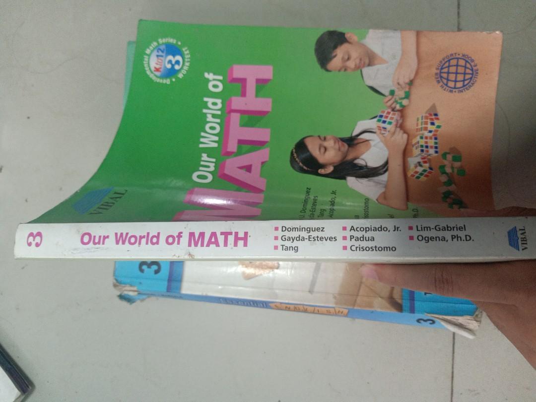 Our World of Math Book for Grade 3, Hobbies & Toys, Books & Magazines