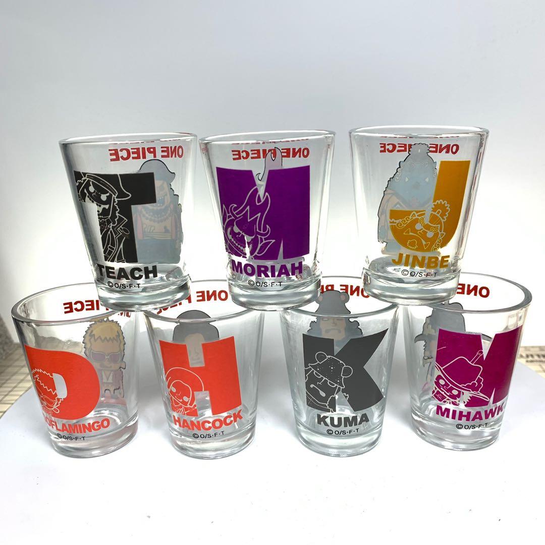 Panson Works X One Piece Shot Glass Villain Set, Hobbies & Toys