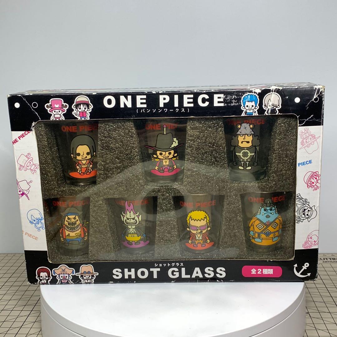 Panson Works X One Piece Shot Glass Villain Set, Hobbies & Toys