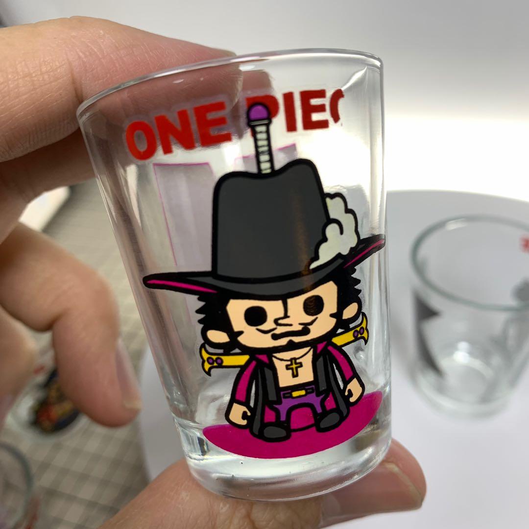 Panson Works X One Piece Shot Glass Villain Set, Hobbies & Toys