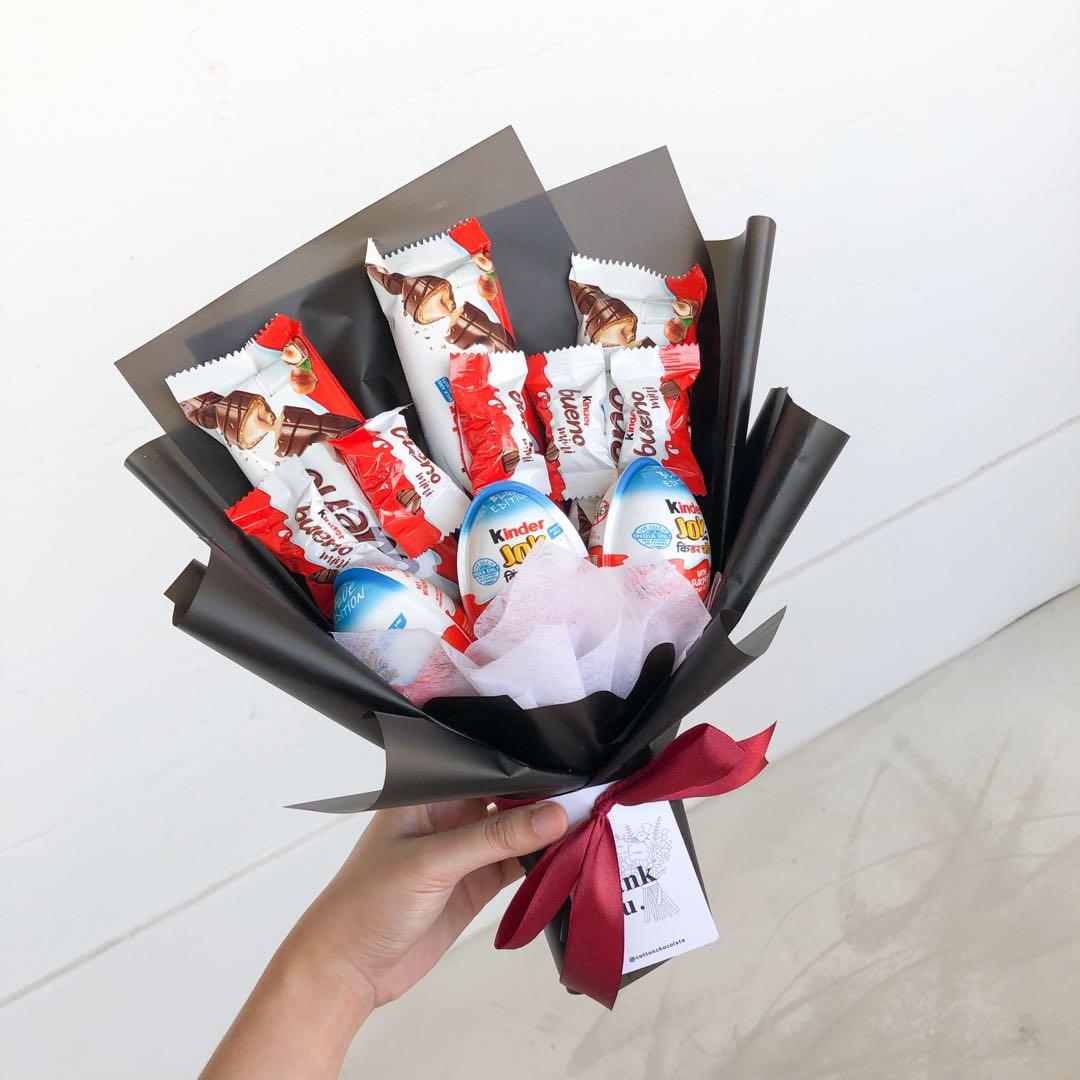 Kinder Bueno & KitKat Chocolate bouquet