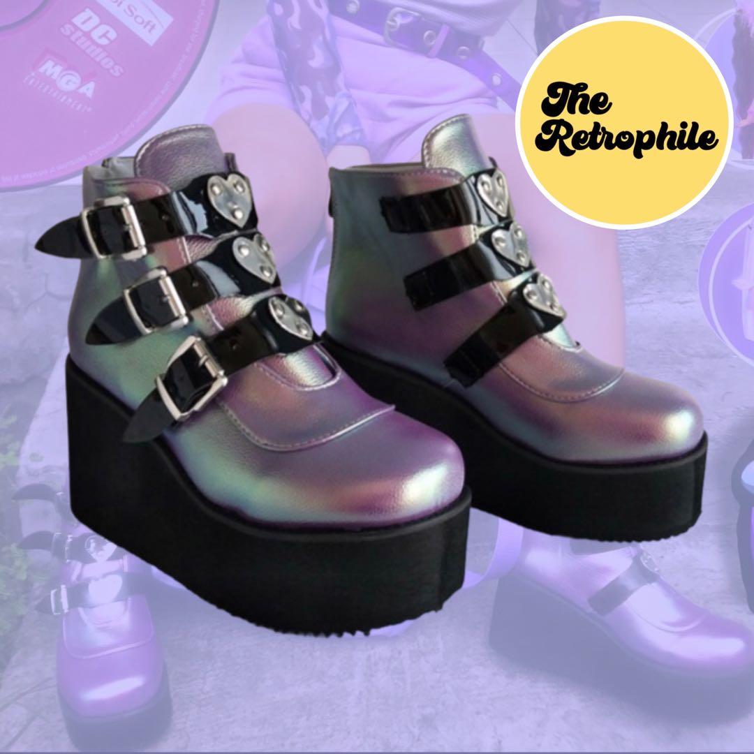 platform shoes aesthetic