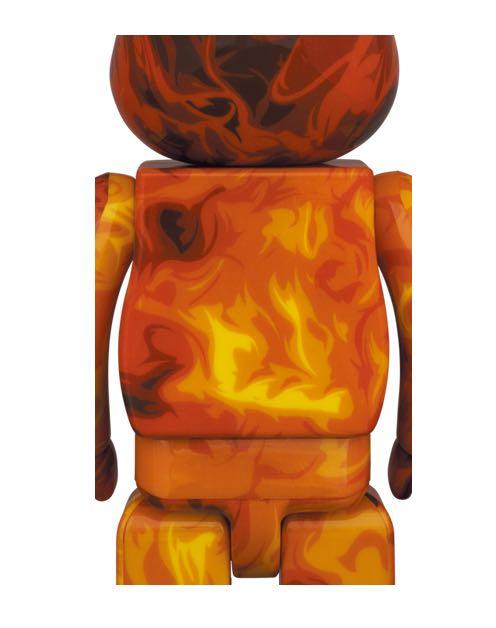 MEDICOM TOY - BE@RBRICK SSUR FIRE 100％ &amp; 400％ 2個 BE@RBRICK SSUR FIRE 100％ & 400％