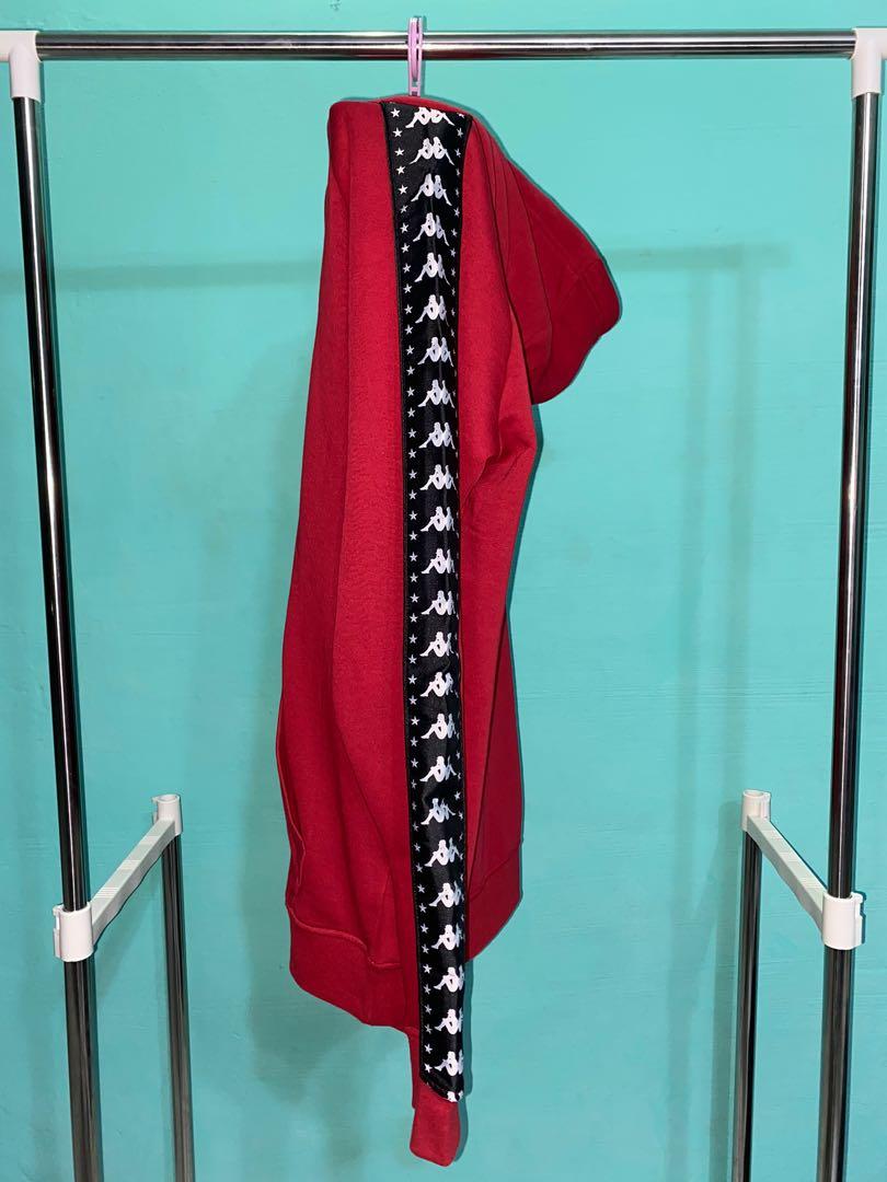 Red kappa sweater cheap