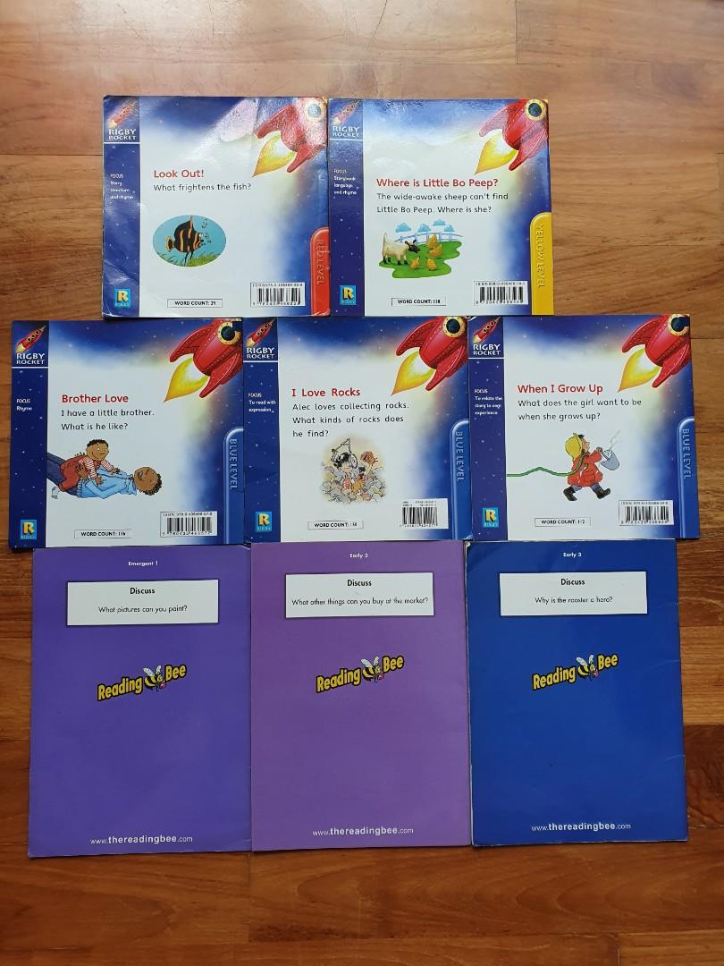 Rigby Rockets Rigby rocket & Reading bee, Hobbies & Toys, Books & Magazines, Children ...