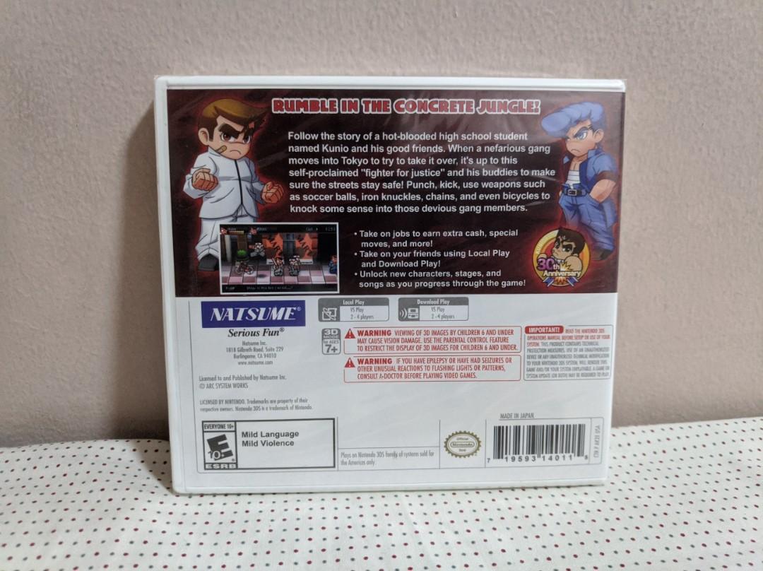 River City Tokyo Rumble (Category: Nintendo) located in Quezon City. Submitted by lemerchant (Listing ID 1097643602, Image 2). Description: For Sale: River City Tokyo Rumble The game is brand new sealed and is in US Version. Looking for another game? Visit our shop and we may have what you're looking for..