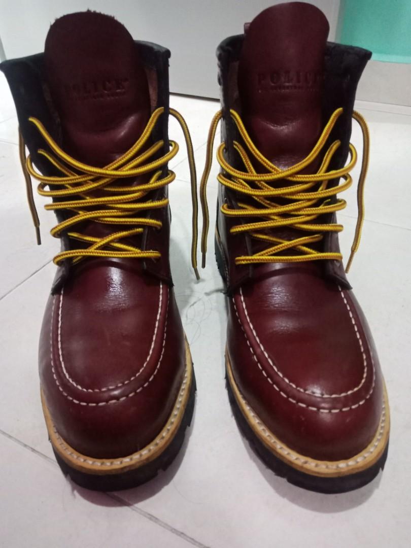 Kasut safety police