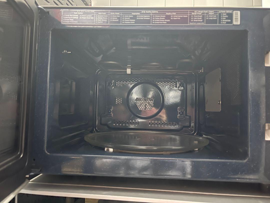 SAMSUNG MC28H5015AS/SP Combi Grill Convection MWO with Ceramic Enamel 28L, TV & Home Appliances