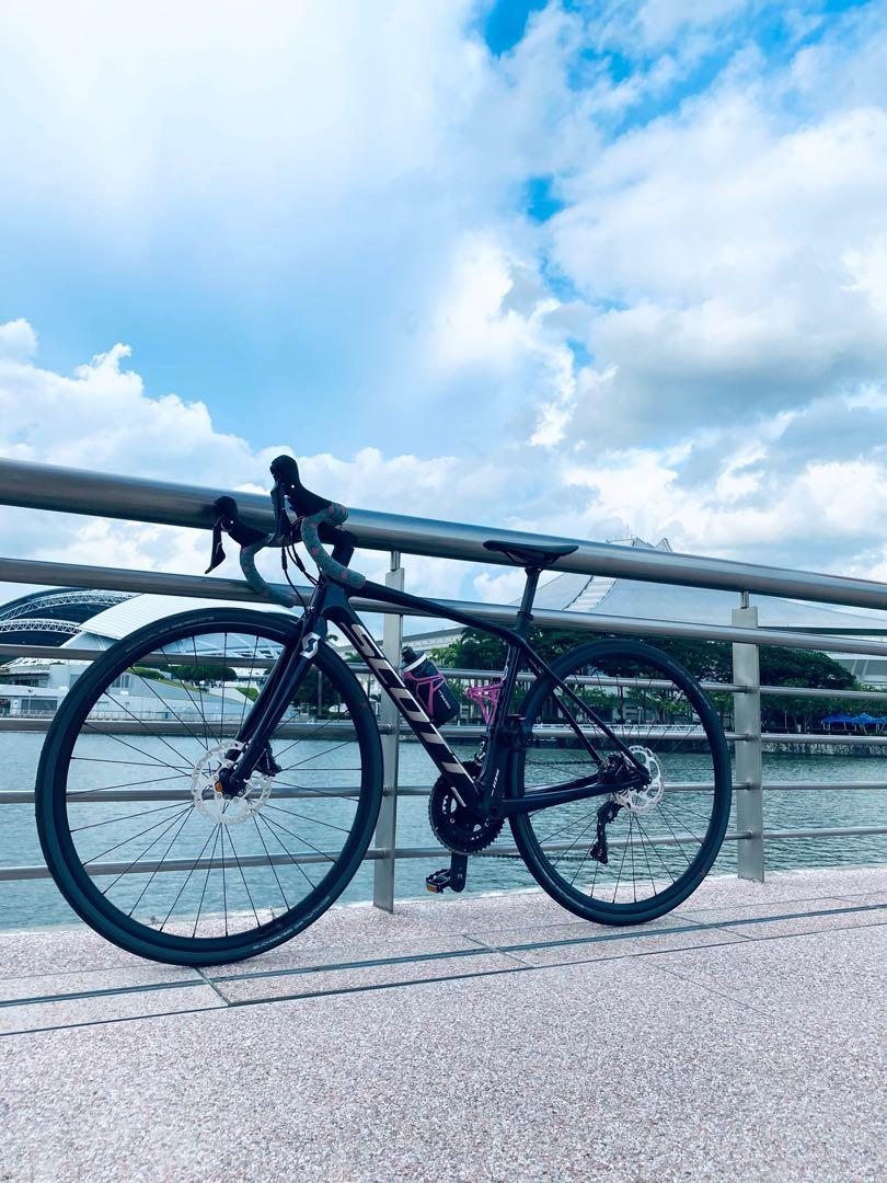Scott addict 20 store disc 2021 blue
