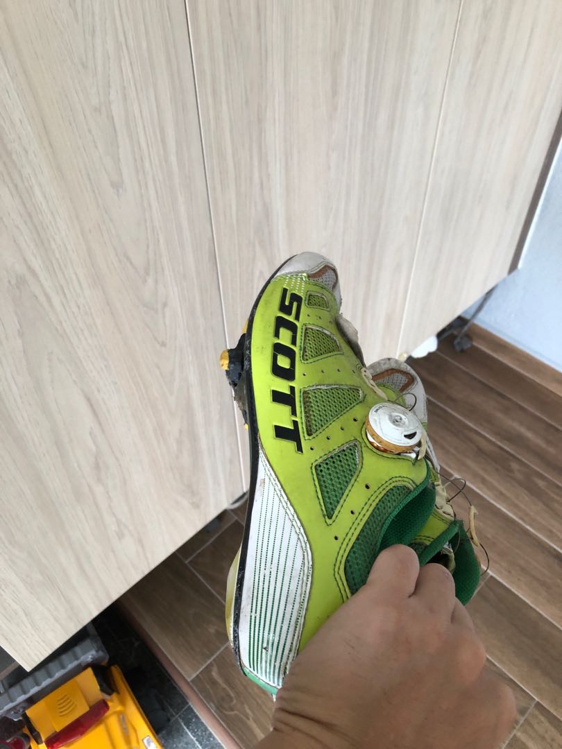 scott hmx carbon cycling shoes with road cleats Sports Equipment