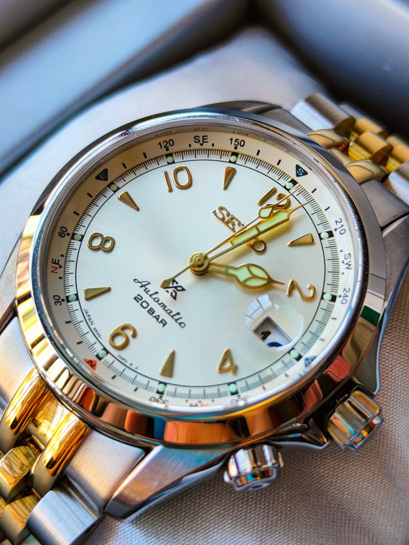 SEIKO ALPINIST CREAM DIAL Luxury Watches on Carousell