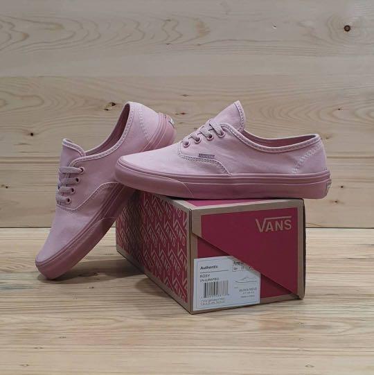 SEPATU vans authentic rosy pink (premium high quality)