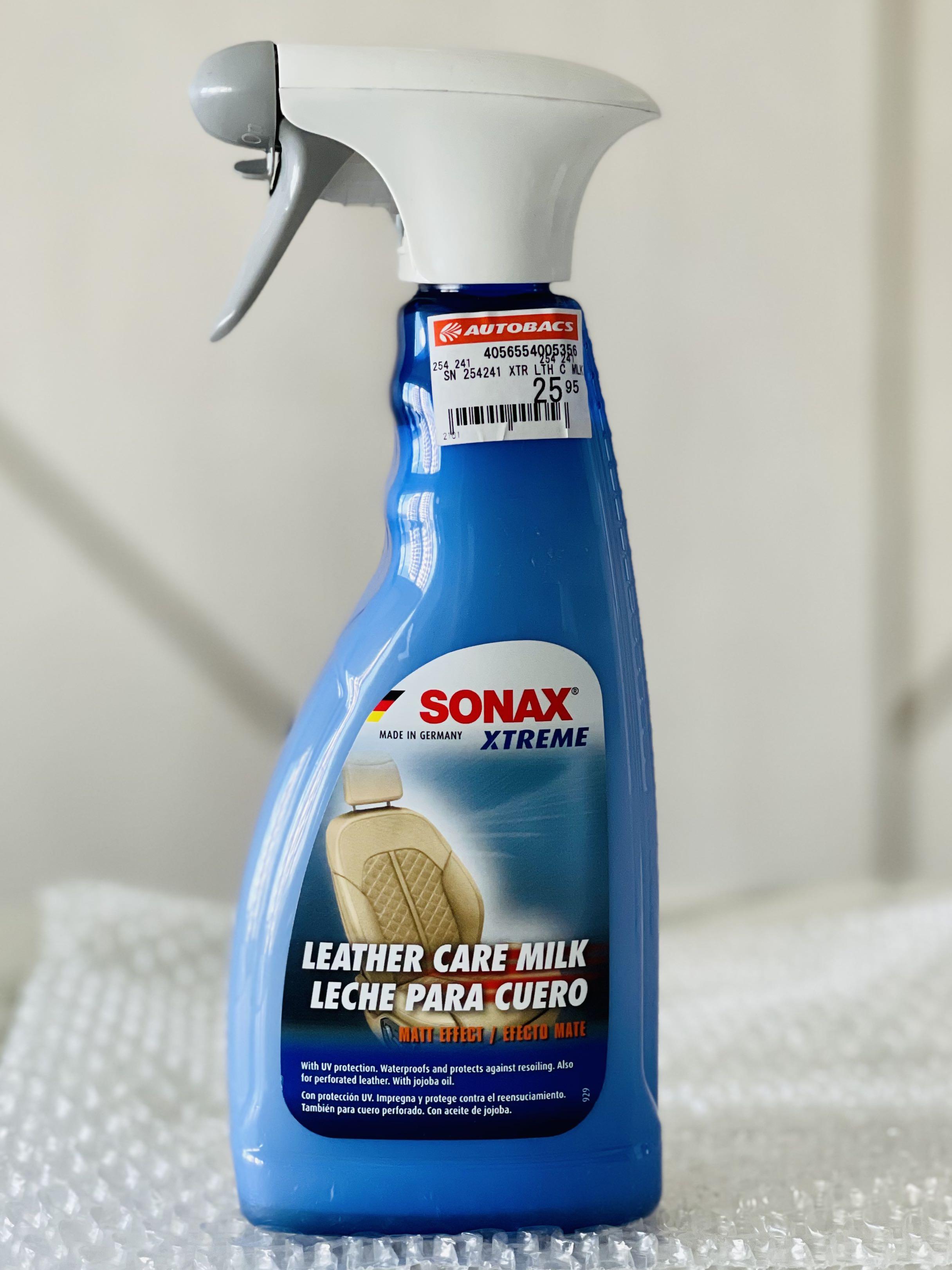 sonax xtreme interior cleaner and leather care car accessories accessories on carousell