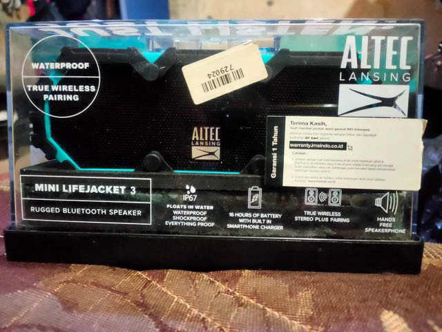 Speaker Altec Lansing Mini LifeJacket 3 