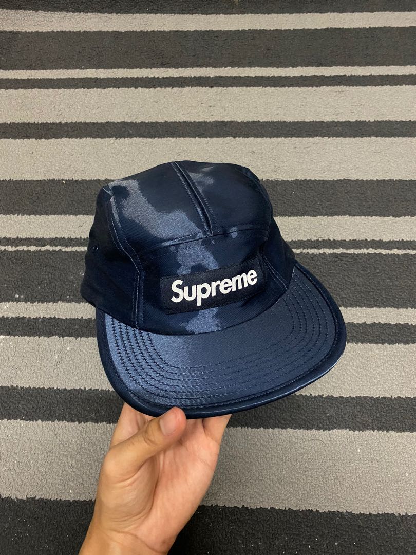 Supreme liquid silk camp cap sale