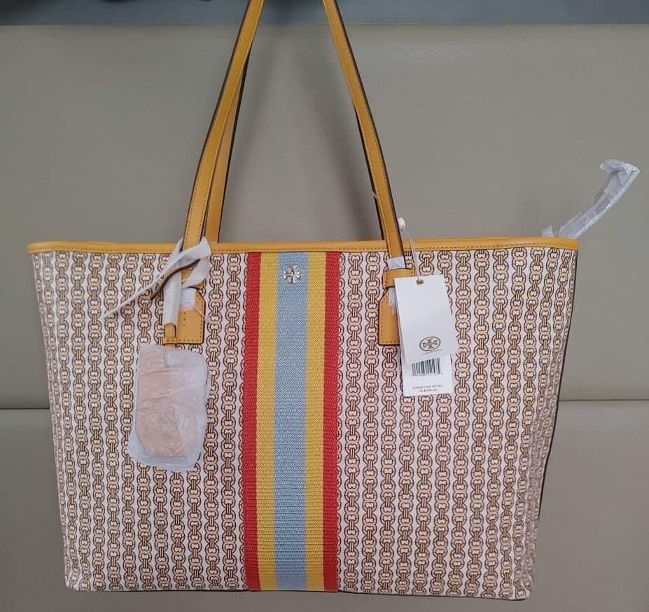 Gemini Link Canvas Small Top-Zip Tote Bag: Women's Handbags