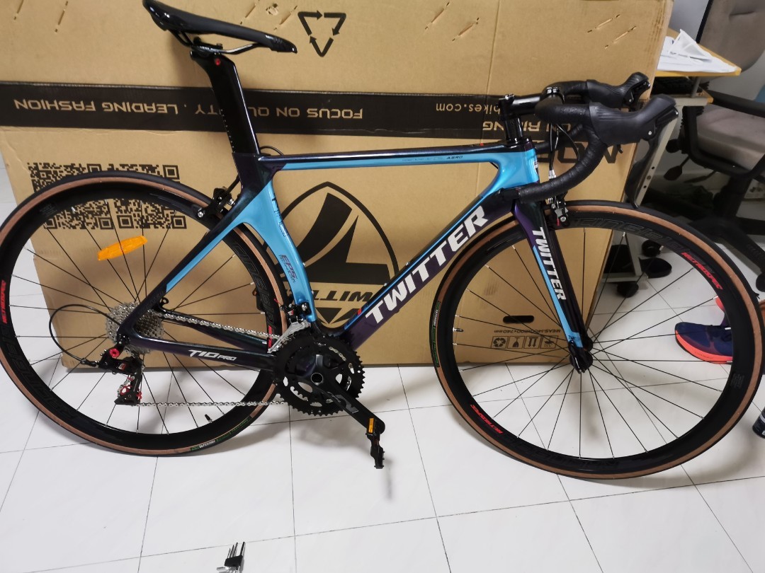 twitter t10 pro road bike