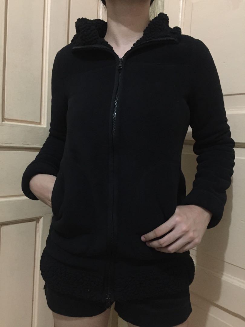 Uniqlo Black Fleece Jacket Women s Fashion Coats Jackets and
