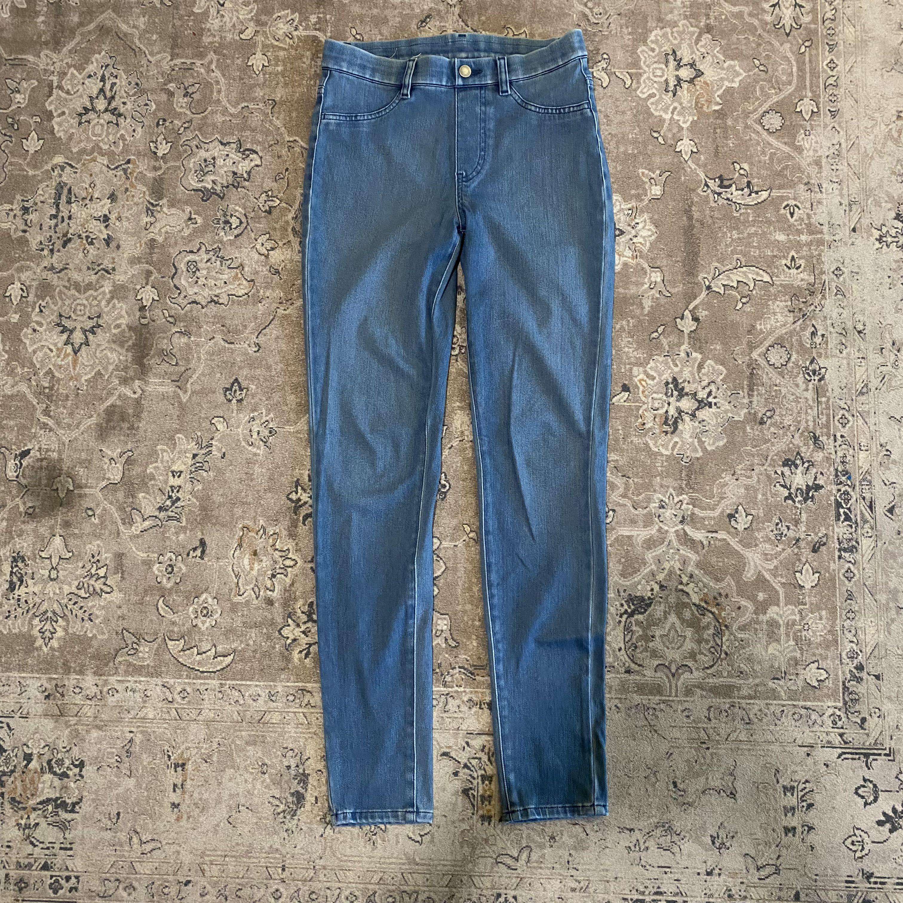 Uniqlo Denim Legging Pants, Women's Fashion, Bottoms, Jeans