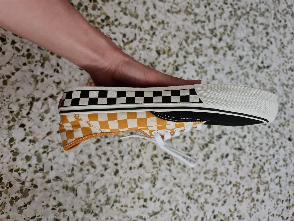 Checkerboard vans with sunflowers cheap