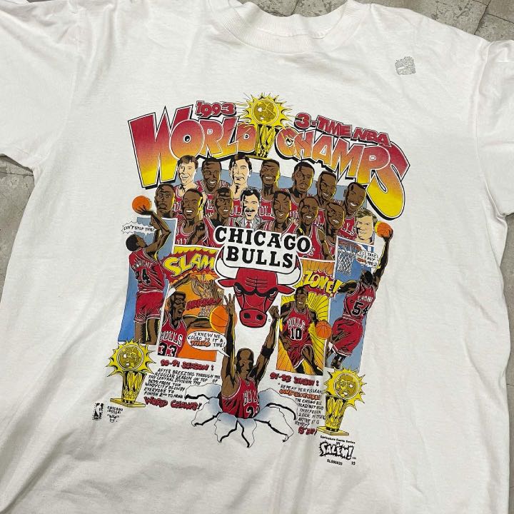 Pro Player vintage NBA Chicago Bulls Six Rings shirt, Men's Fashion, Tops &  Sets, Formal Shirts on Carousell