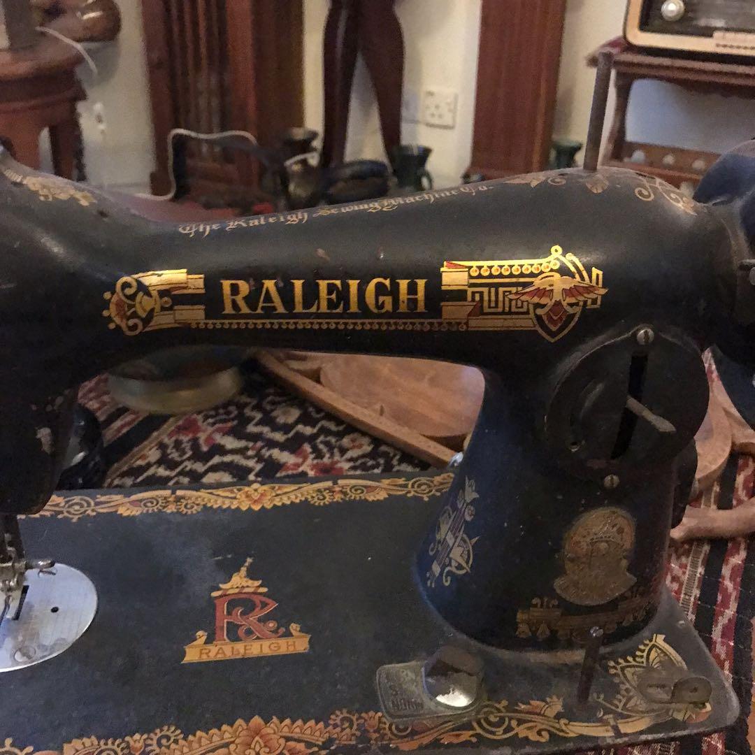 Vintage Raleigh sewing machine Sold, Hobbies & Toys, Collectibles