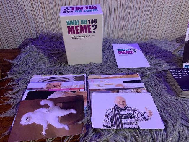 What Do You Meme? The Millennial Card Game (Category: Board Games & Puzzles) located in San Juan City. Submitted by sublimecuckoo (Listing ID 1097774557, Image 3). Description: “When you’re having relationship problems but you’re not in a relationship.” 😶 ‘Di naka-ilag? This game is calling! .