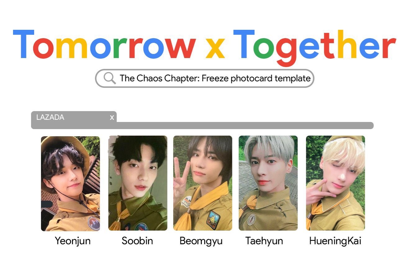 TXT (TOMORROW X TOGETHER) - THE CHAOS CHAPTER : FREEZE