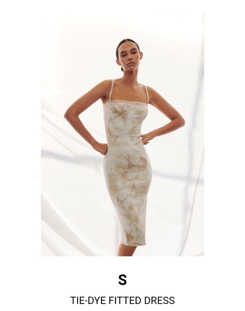 Zara tie dye dress, Women's Fashion 