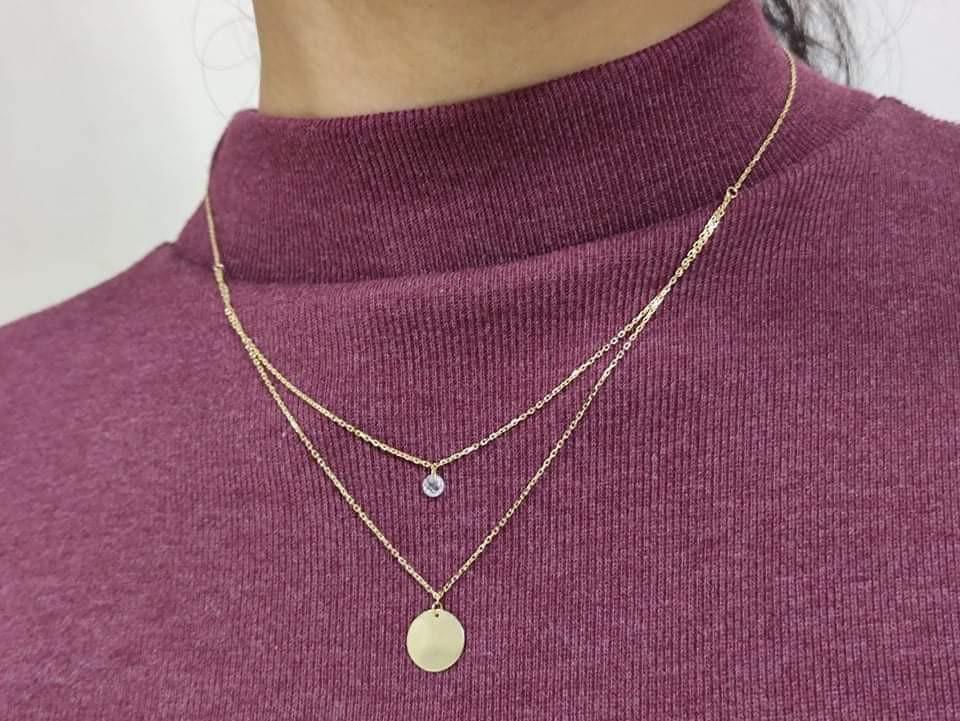 Necklace online 2 layer