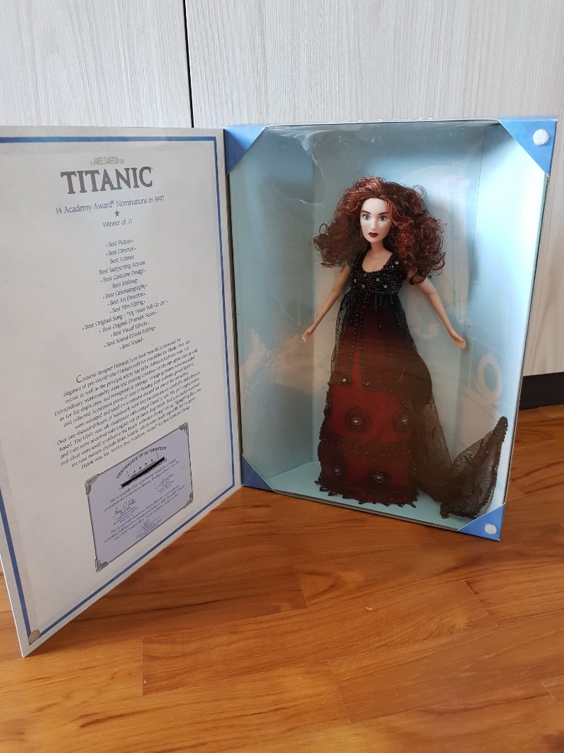 NRFB 1998 Titanic Rose Dewitt Bukater doll by Galoob, Hobbies & Toys,  Memorabilia & Collectibles, Vintage Collectibles on Carousell