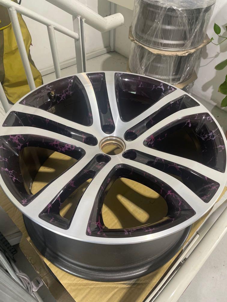 Tiguan R Line With Custom Rim 19” VW rims from a Tiguan R Line, Car Accessories, Tyres & Rims on ...