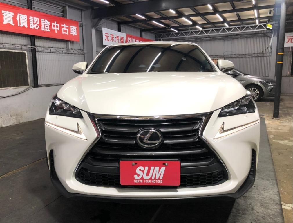 正16年lexus Nx 0t頂級版超貸找錢實車實價全額貸一手車女用車非自售里程保證原版件 汽車 汽車出售在旋轉拍賣