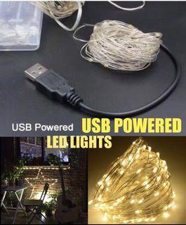 50 LED STRING LIGHTS  ( USB POWERED)