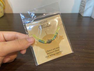 三眼怪 細繩珠珠手環