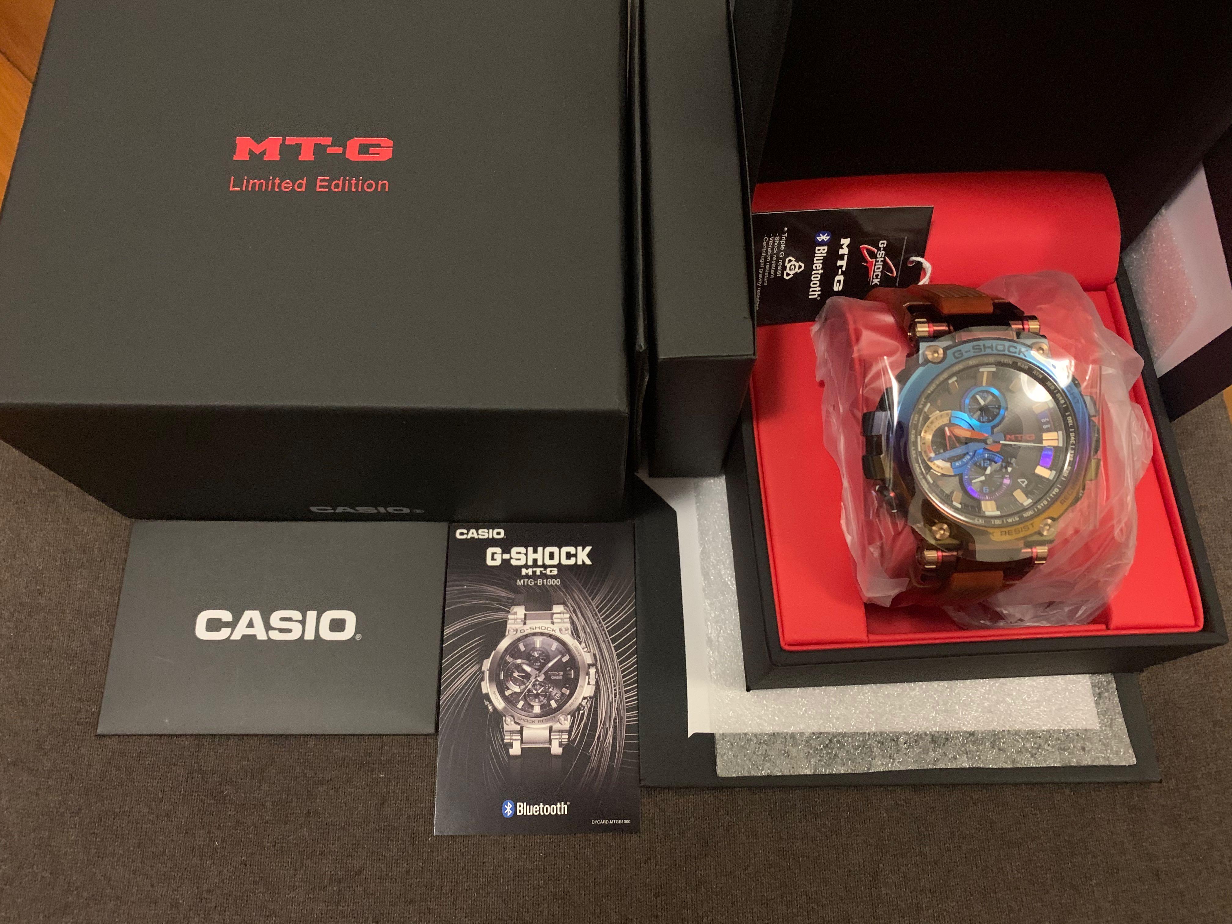 現貨casio G Shock Mtg B1000vl 男裝 男裝配飾 Carousell