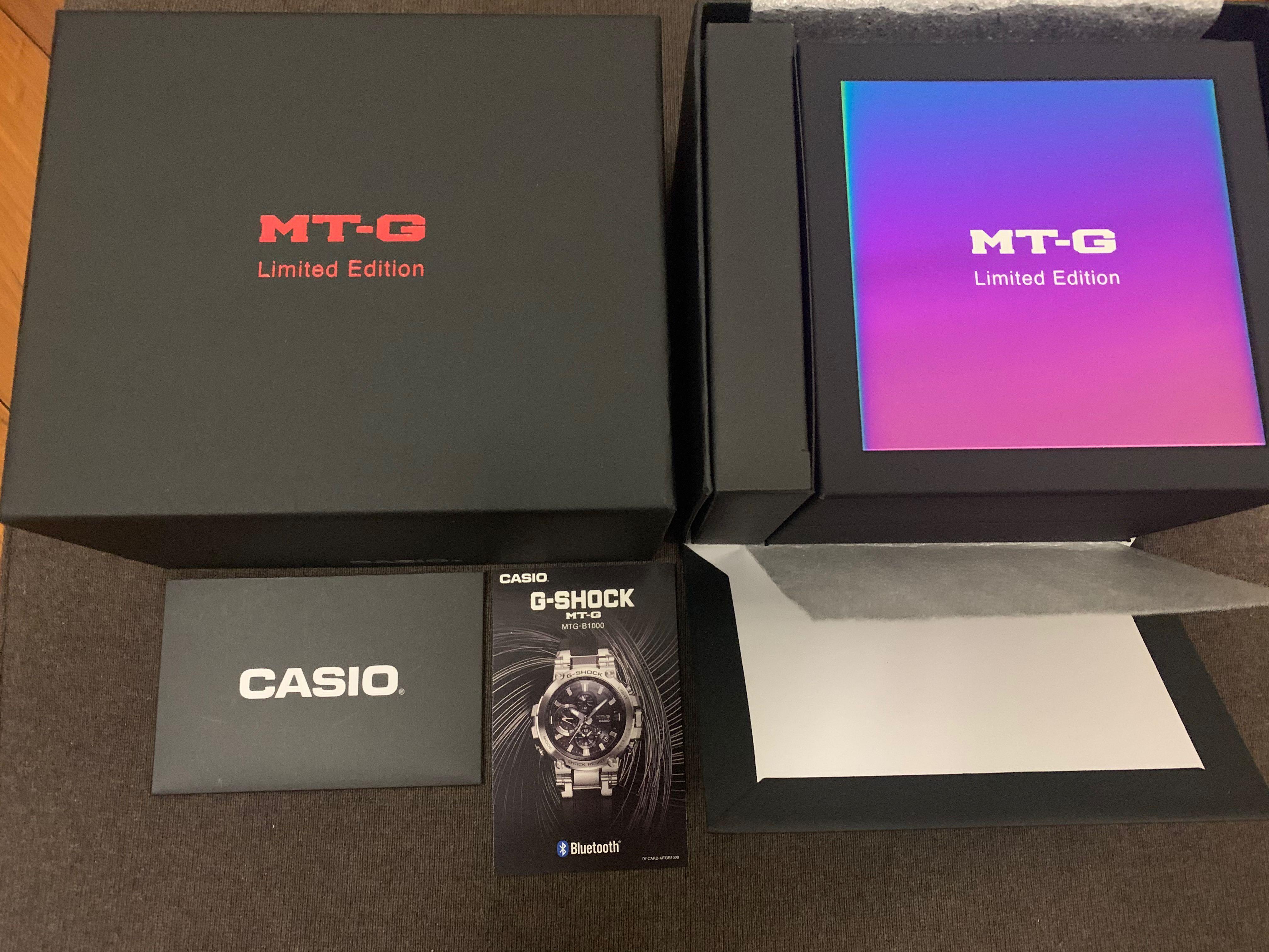 現貨casio G Shock Mtg B1000vl 男裝 男裝配飾 Carousell