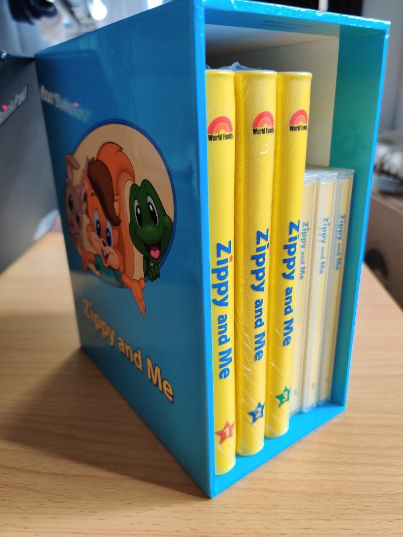 迪士尼美語世界Zippy and me + zippy and his friends DVDs and CDs 