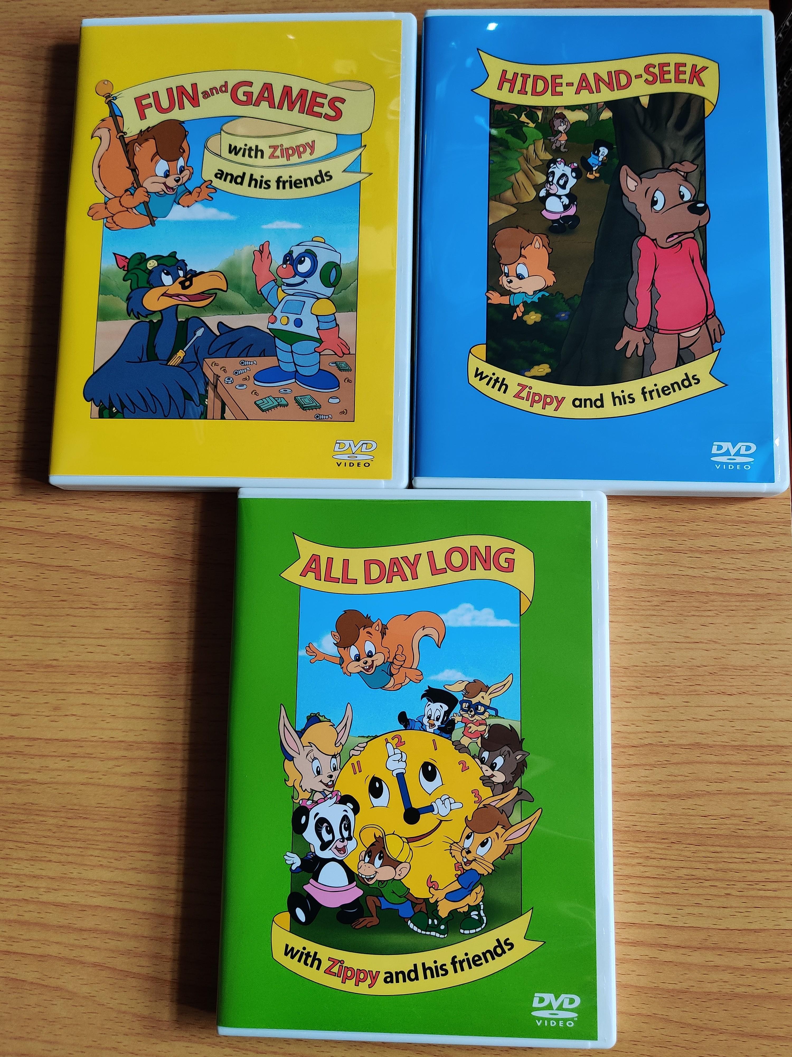 迪士尼美語世界Zippy and me + zippy and his friends DVDs and CDs