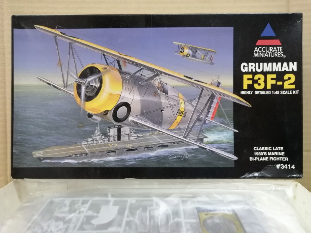 全新accurate Miniatures 1 48 Grumman F3f 2 興趣及遊戲 手作 自家設計 其他 Carousell