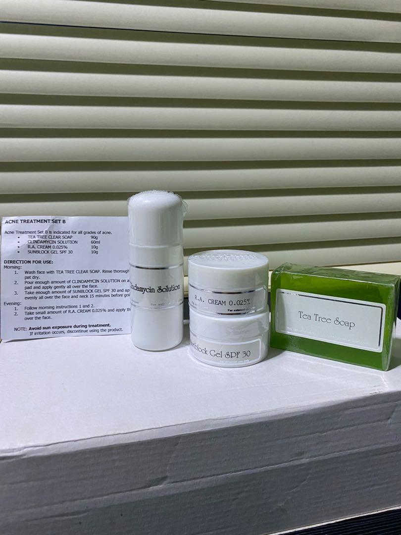 Acne Treatment Set B Beauty Personal Care Face Face Care On Carousell