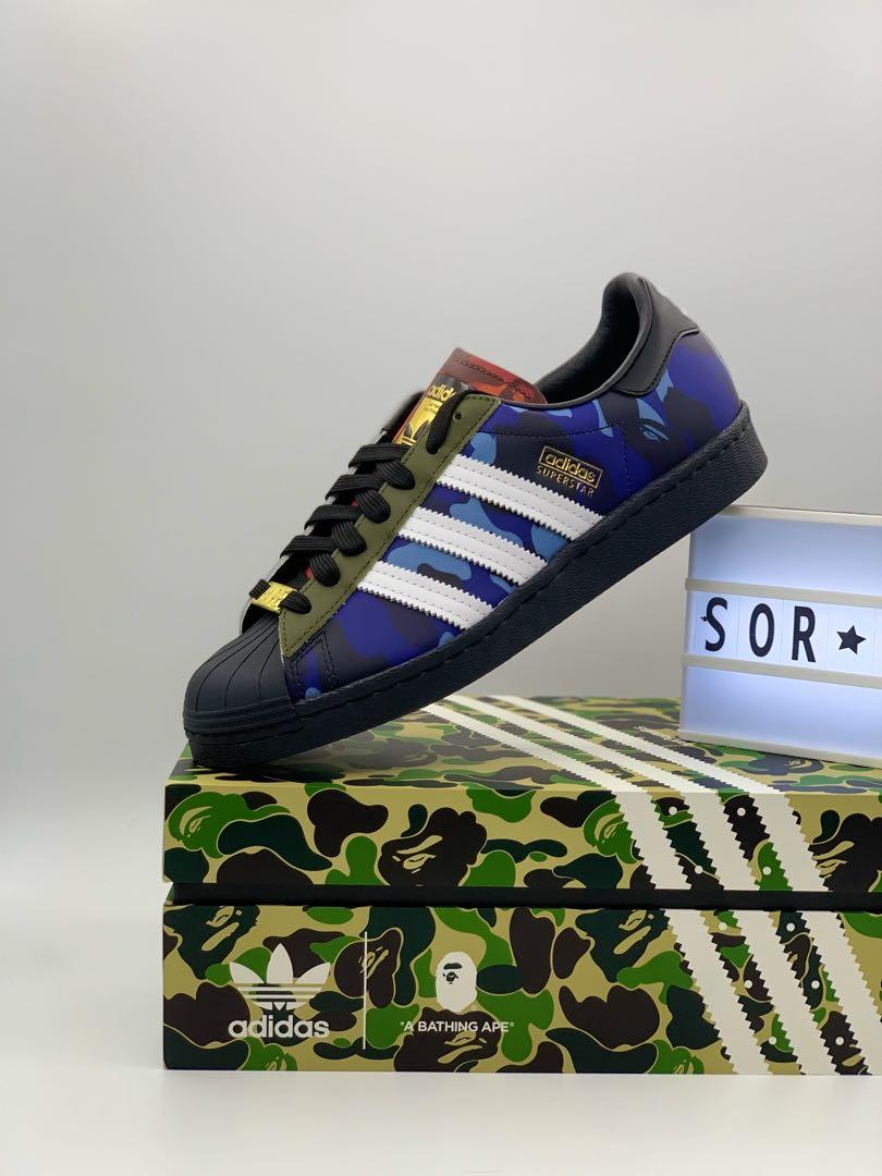Adidas Superstar X Bape, Men