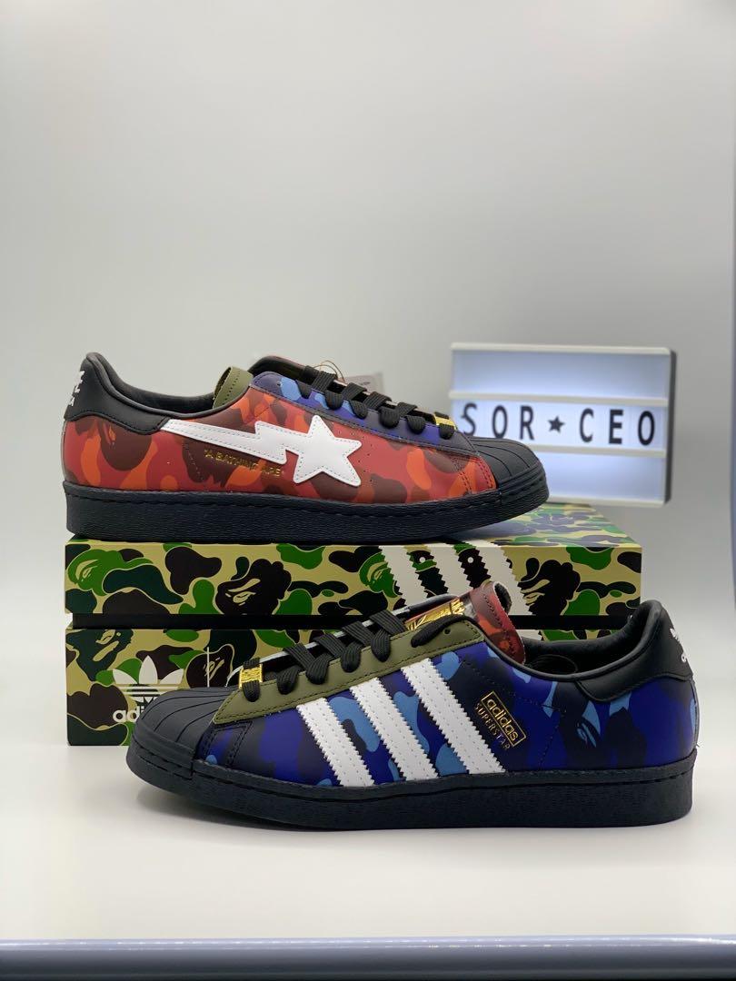 Adidas Superstar X Bape, Men