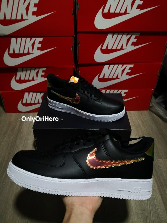 Nike air force 1 lvl 8 black online